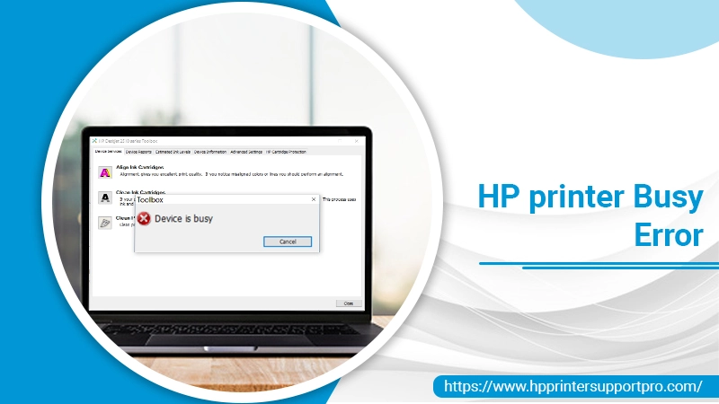 HP Printer Busy