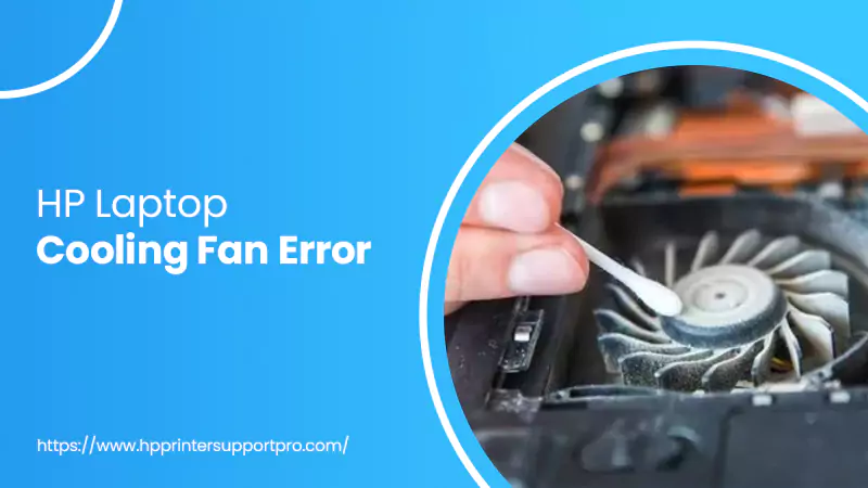 HP Laptop Cooling Fan Error