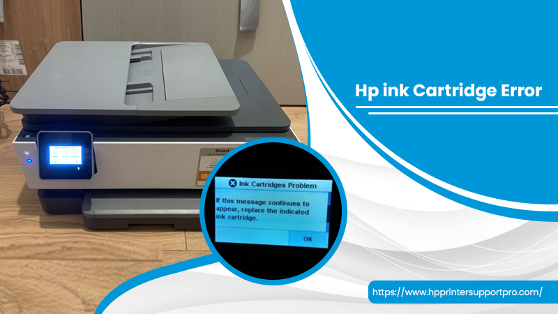 hp ink cartridge error